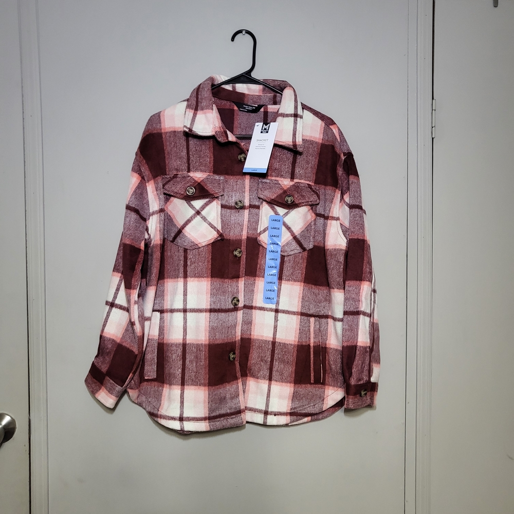 Member's Mark Plaid Shacket